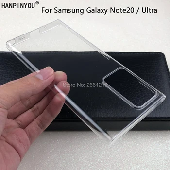 Samsung Galaxy Note20 20 Pastaba Ultra 5G Kietajame KOMPIUTERIO Kamera Apsaugoti Atveju Ultra Plonas skaidraus Plastiko 