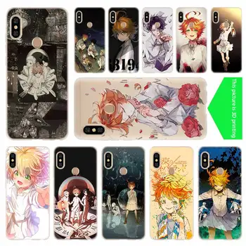 Viršelis Minkštas Silikoninis TPU Case For Xiaomi Redmi 9a 8a 7a Pastaba 10 9 8 7 Pro Max 10S 9S 8t Y3 Maišelį Anime Pažadėjo Neverland