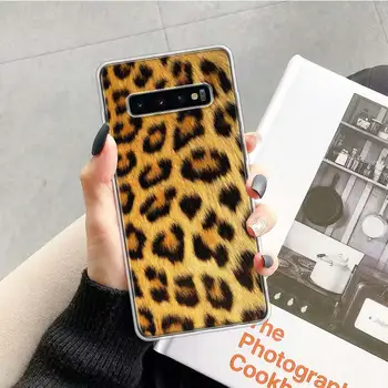 Tigras, Leopardas spausdinimui Panther Telefono dėklas Samsung Galaxy S20 FE S10 Lite S21 Ultra S10E S8 S9 Plus J4 J6 J8 + Minkštas Coque Dangtis
