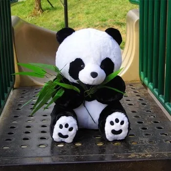 32cm mielas panda pliušinis žaislas bambuko panda lėlės gimtadienio dovana w7032