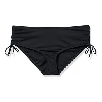 Aukštos Juosmens Bikini 2021 Moteris Bikini Dugnų Moterų Plaukimo Kelnaitės vientisos Spalvos Vasaros Seksualus Bikini Šortai Moterims maudymosi kostiumėlį S-XL