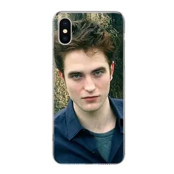 Robert Pattinson Saulėlydis Vampyras Telefono dėklas Skirtas Apple Iphone 11 12 Mini Pro 13 Max SE 2020 X XS XR 8 Plius 7 6 6S 5 5S SE Dangtis