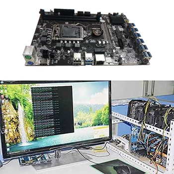KARŠTO B250C BTC Kasybos Plokštė+G3900 CPU+009S Plius Stove 12XPCIE su USB3.0 GPU Lizdas LGA1151 Paramos DDR4 RAM Plokštės