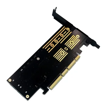 Upgrad 3 Versija 1 Msata ir M. 2 SATA SSD su PCI-E 4X PCIE 3.0 4.0 ir SATA3 Adapteris Keitiklis Riser Card Klavišą M & B Raktas