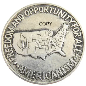 JAV 1954P/S/D Booker T. Washington Pusė Doleris Sidabro Padengtą Kopijuoti Monetos