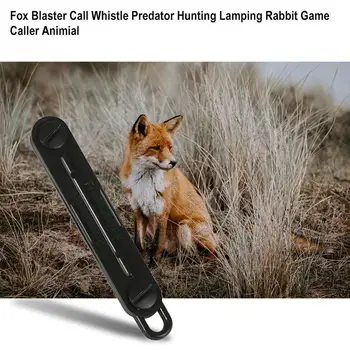 1 VNT Juodas Lauko Lapė Žemyn Fox Blaster Skambinkite Švilpukas Plėšrūnų Medžioklės Kempingas Skambina Triušių Žaidimas Skambinančiųjų Gyvūnų Lašas Laivybos