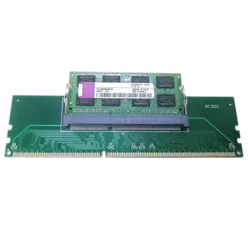 Profesionalus Nešiojamas 200 Pin SO-DIMM į Darbalaukį 240 Pin DIMM DDR3 Adapteris