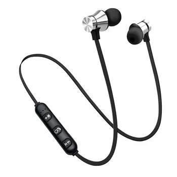 Magnetinio Bluetooth 4.2 Ausinės Sportas Veikia Belaidis Neckband Headset Ausinės su Mic Stereo Muzikos Visi Išmaniųjų Telefonų