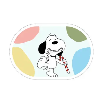 Snoopy Žiemos Mielas Miegamojo Grindų Kilimėlis Vonios kambarys Įėjimo Kambarį Anti-slip Mat Tualetinis Vanduo Absorbentas Pėdų Kilimėlis