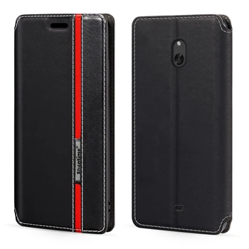Dėl Nokia Lumia 1320 Atveju, Spalvotų Mados Magnetinio Uždarymo Odos Flip Case Cover su Kortelės Turėtojo 6.0 cm