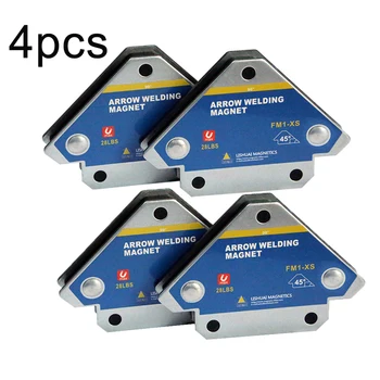 4PCS/Set Magnetinio Suvirinimo Laikikliai Kampas Litavimo Rodyklių Positioner Magnetas Suvirinimo Fiksažų Positioner Pagalbiniai Locator Įrankiai
