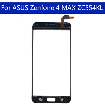 Touch Panel ASUS Zenfone 4 MAX ZC554KL Jutiklinis Ekranas skaitmeninis keitiklis Priekinis Stiklas, Jutiklis Pakeitimo