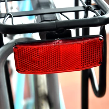 1Pcs dviračių veidrodėliai, dviračių, dviračių kalno dviračiu saugos įspėjimas raudona reflektorius šviesos priekiniai varantys dėklas sunkvežimis