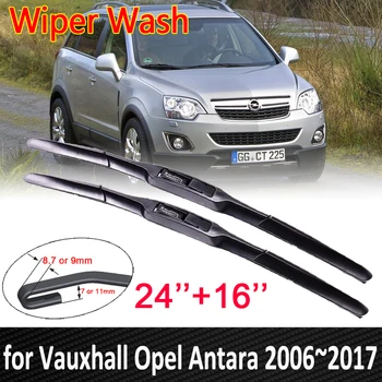 Automobilio Valytuvo už Vauxhall Opel Antara 2006~2017 M. 2007 M. 2008 M. 2009 M. 2010 M. 2011 m. 2012 Automobilio Priekinio stiklo Valytuvai Automobilių Reikmenys