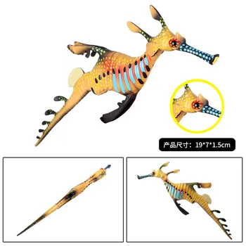 Phyllopteryx Taeniolatus Gyvūnų Modelio Veiksmų Skaičius, Modeliavimo Jūros Gyvūnų figūrėlių Kolekcija PVC Puikus Žaislas Vaikams Dovanų