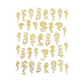 3D Nagų Lipduką Aukso Drakonas, Gyvatė Rose Modelis Mados Pakabukai Dizaino 