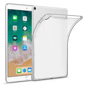 Mados Skaidri Minkšta Case For iPad 9.7 2018 6 6-osios Kartos 5 2017 4 3 2 1 Oro 2020 Tablet Case Cover