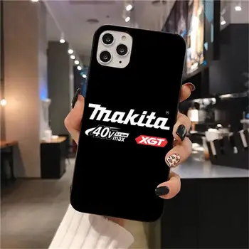 Įrankių rinkinys Makita Telefono dėklas skirtas iphone 12 pro max mini pro 11 XS MAX 8 7 6 6S Plus X 5S SE 2020 XR atveju