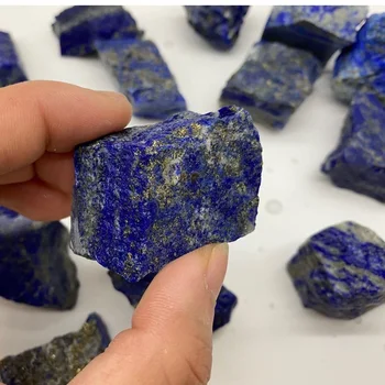 100g Natūralaus Lazuritas Mėlyna Kristalų Akmens Reiki Healing Kvarco Rūdą Mineralinių Energijos Roko Brangakmenio Namų Puošybai 
