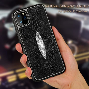 Sunku Muito apsaugos Stingray atveju Iphone, 13 pro max 13 PRO natūralios odos atsparus smūgiams gaubtas, Skirtas 