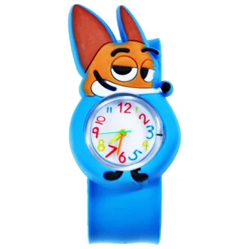 Vaikai Laikrodžiai Vaikai Kvarcinis Analoginis Silikoniniai Laikrodžiai 15 Animacinių filmų Gyvūnų Vaikui Žiūrėti Gimtadienio Dovanos Mergaitėms, Berniukams Vaikas Laikrodis