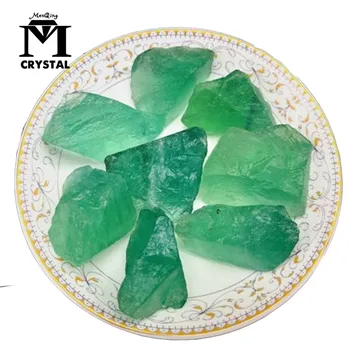 50g Natūralaus Žvyro Crystal green Fluorito Būgniniai Mineralų grubus pavyzdys Energijos Dekoratyvinių Žuvų Bakas akmens