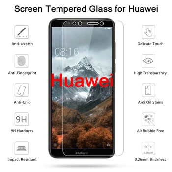 Nuo sprogimo apsaugotą 9H HD Apsauginis Stiklas Huawei Mate 20 Lite 10 Pro 9 8 7 Toughed Screen Protector, ant Huawei Mate S