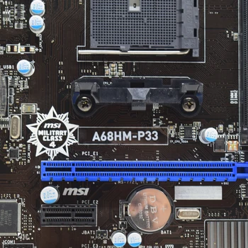 MSI A68HM-P33 motininę Plokštę Socket FM2+ DDR3 atminties, 16 GB SATA III AMD A68H PCI-E 3.0 USB3.0 Micro ATX AMD 7650K 6600K cpu