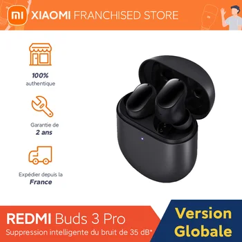 Pasaulinė Versija Xiaomi Redmi Pumpurai 3 Pro Belaidžio TWS Ausinės 28 Valandas Bluetooth 5.2 Aktyvios triukšmo mažinimo 35DB