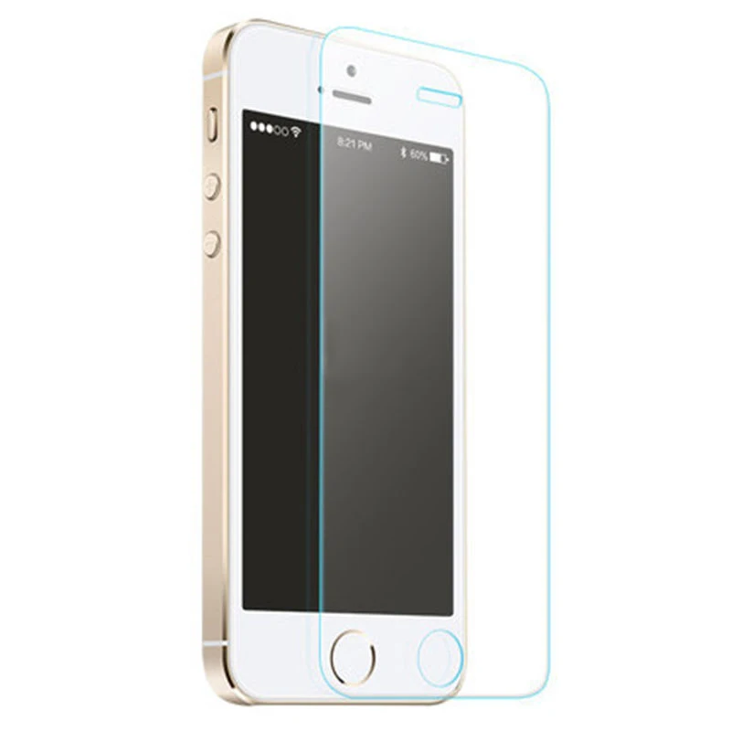 2VNT 0,3 mm grūdintas stiklas iphone 5 5S 5C SE screen protector apsauginės guard filmas Apie iphone 5s padengti+gera rinkiniai Nuotrauka 1