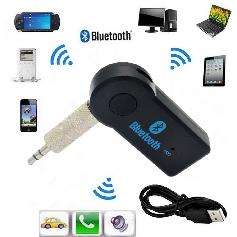 Eoenkk 2-in-1 Wireless Bluetooth 5.0 Imtuvas Siųstuvas Adapteris, 3,5 mm jack Automobilį Muzikos Garso Ausinių Imtuvas, Hands-Free Nuotrauka 3
