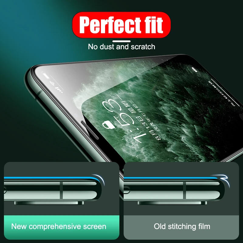 Pilnas draudimas Apsauginis Stiklas iPhone 7 8 Plius 6 6S SE 2020 Screen Protector, iPhone 11 12 Pro Max Mini X XS XR Stiklo Nuotrauka 1