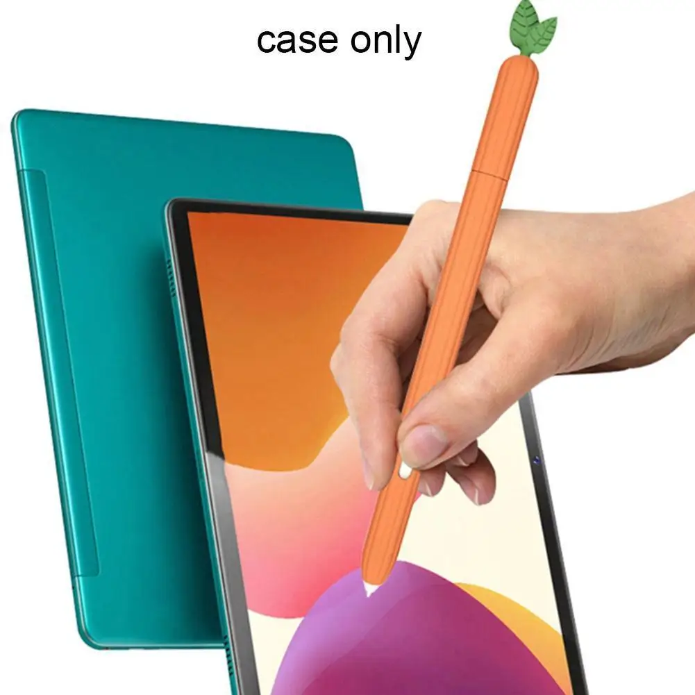 Samsung Tablet S6 S7 Lite Stylus Pen Padengti Morkų Plunksna Apsaugos Nešiojamų Dizainas Dėklas Padengti Atveju Silikono K2H1 Nuotrauka 1